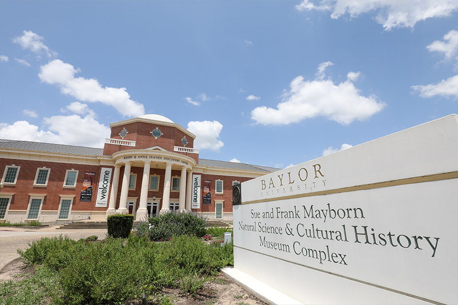 exterior image of the Sue and Frank Mayborn Museum Complex